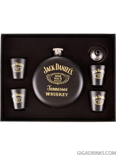 Подаръчен комплект манерка Jack Daniels