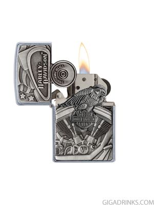 Zippo - Screaming Monster Design