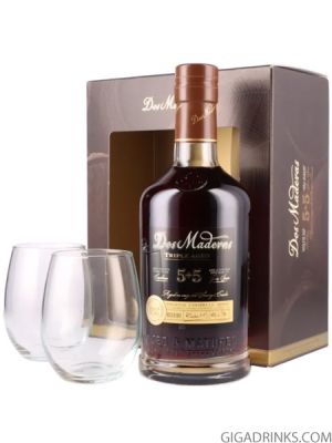 Ром Дос Мадерас 5+5 10YO 0.7л + 2 чаши